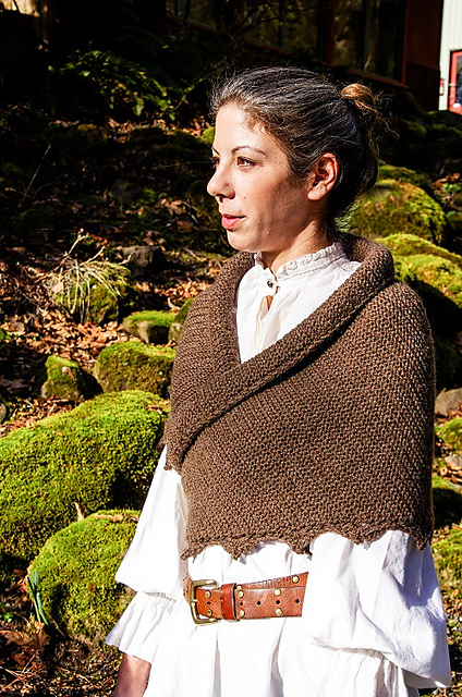 Marjorie's Wrapped Shawl