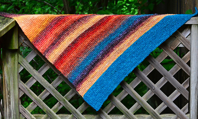 easiest shawl ever