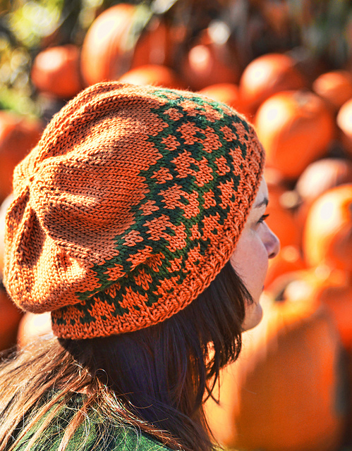 Tangled Pumpkin Vines Hat