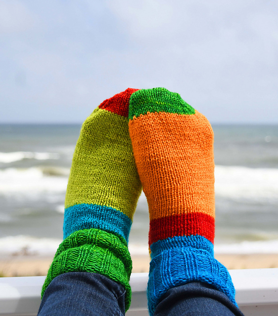 Top-Down Socks