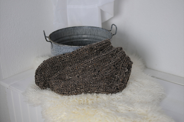 Bulky Knit Man Socks