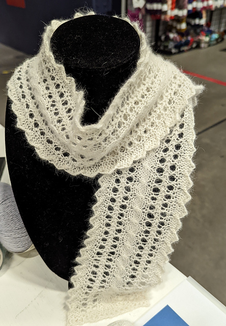 Snow Hare Scarf