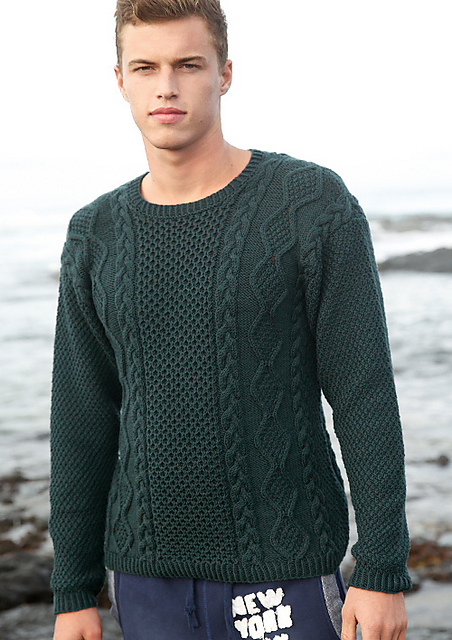 # 20 Zopfmuster-Pullover