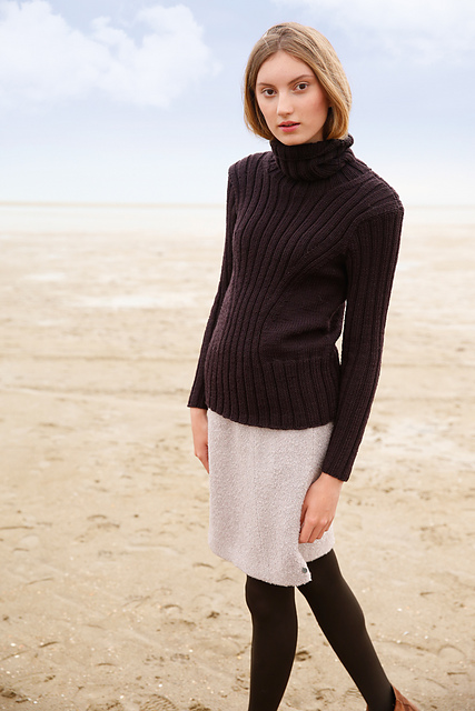 # 31 Rippenmuster-Pullover