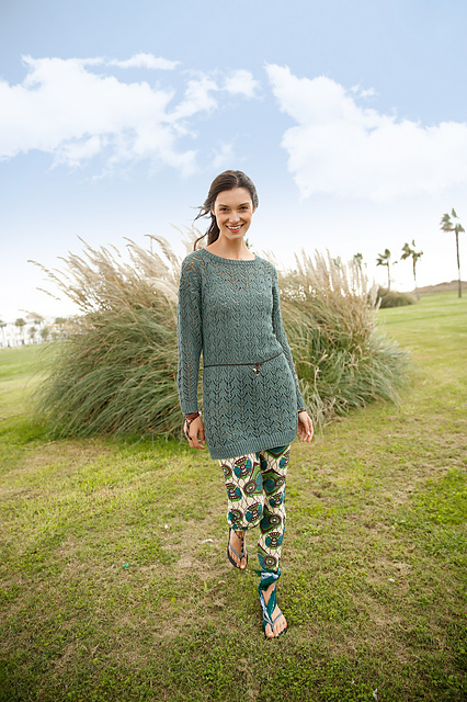 # 13 Lochmuster-Pullover