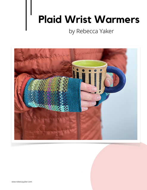 Plaid Wrist Warmers