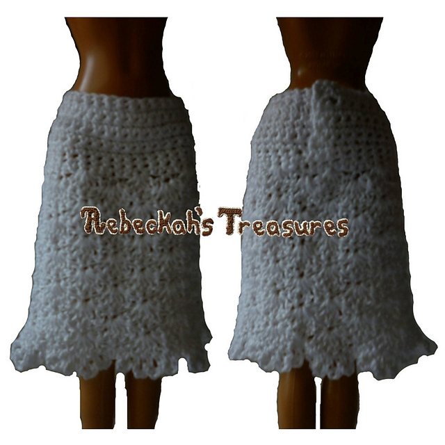 Crochet Barbie Skirt