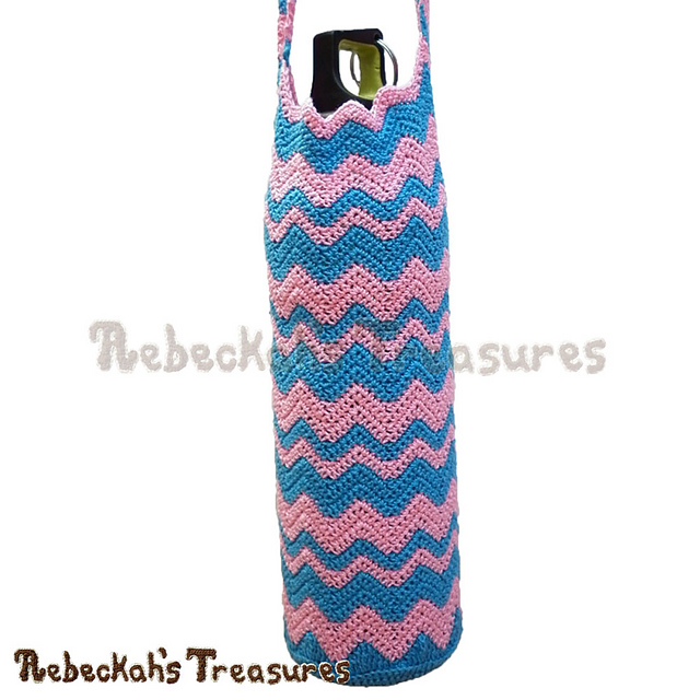 Chevron Water Bottle Cozy