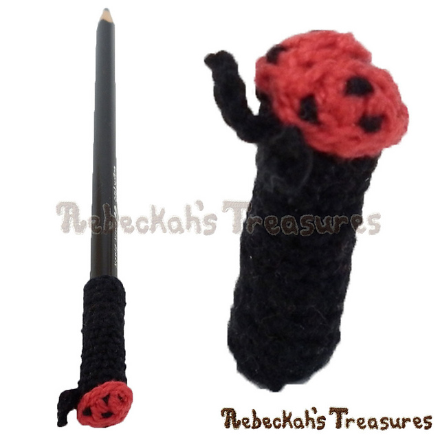 Ladybug Pencil Topper