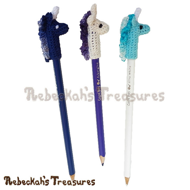 Unicorn Pencil Topper