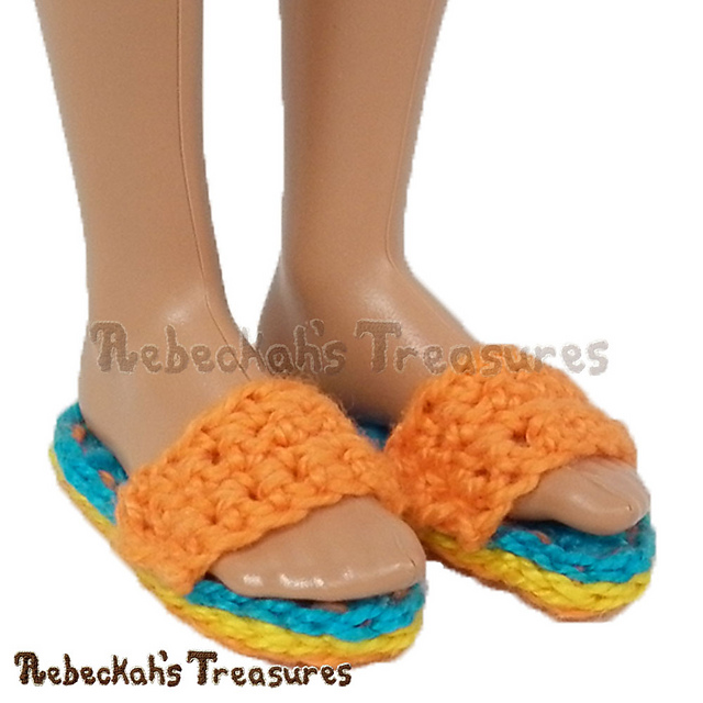 Surfer Dude Doll's Flip Flops