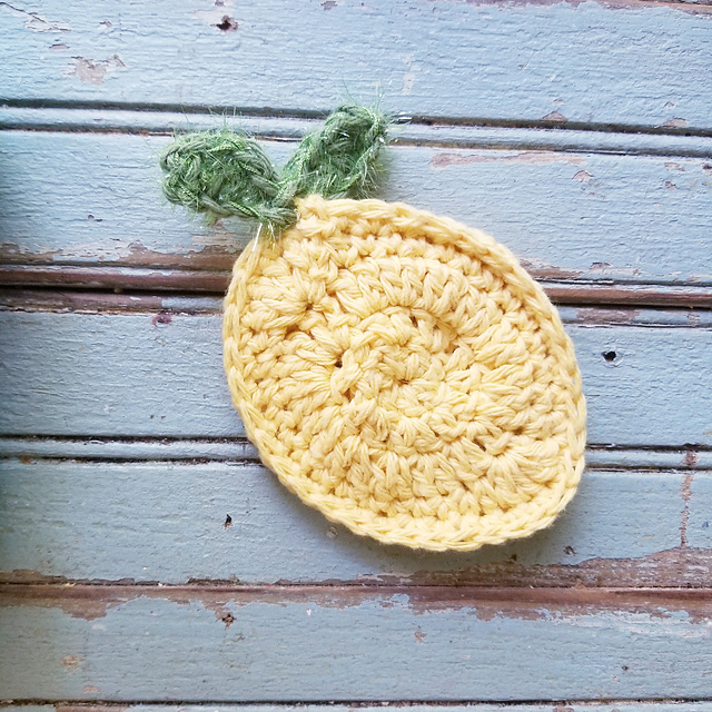 Lemon Dish Scrubbie