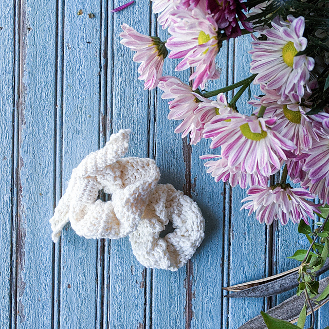 Bunny Ear Scrunchy