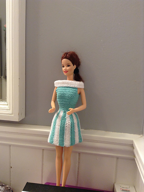 Stylized Stripes Dress