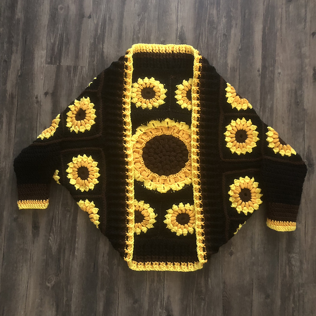 Ravelry: Sunflower Shrug pattern by Sudeep Rao