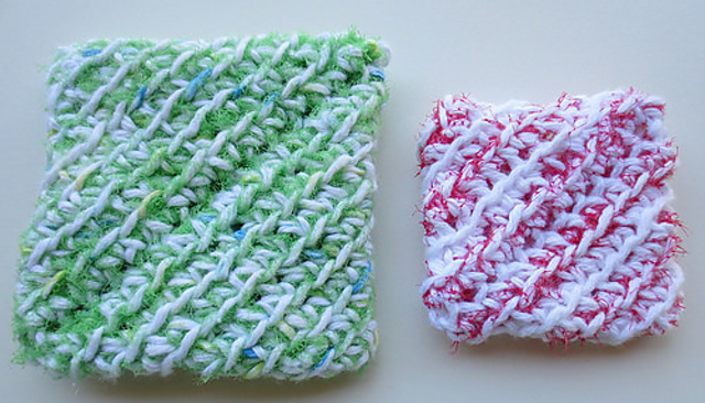 Plastic Diagonal Scrubbie