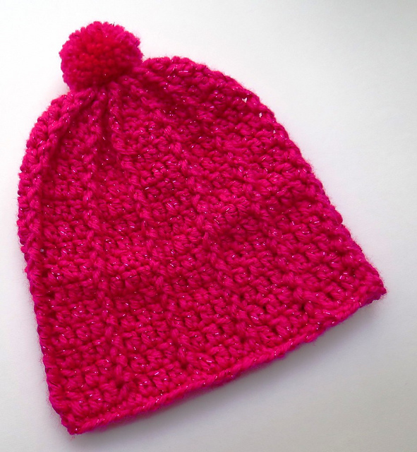 Child's Simple Cabled Hat