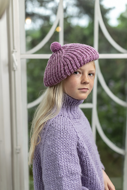 Peppi knitted beret