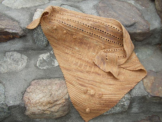 The Two Skein Shawl, First in the Series