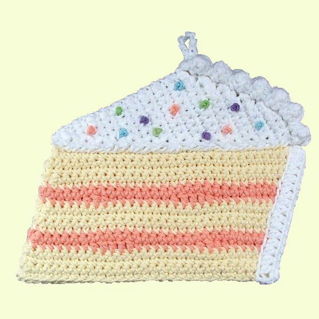 Piece of Cake Potholder