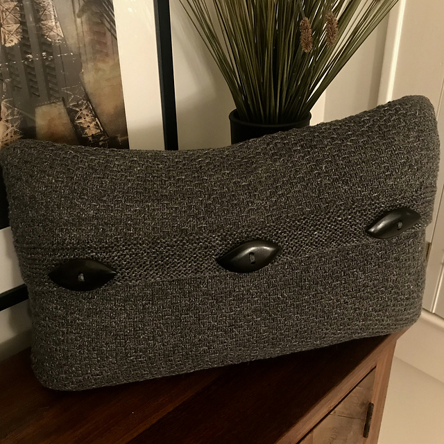 Double Woven Stitch Pillow