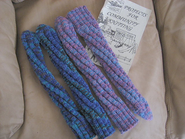 Spiral Tube Socks