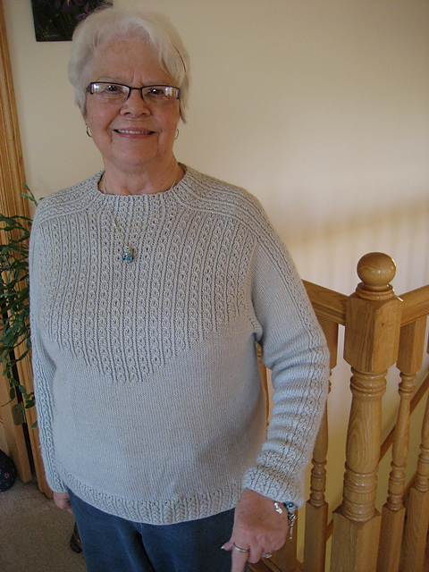 Blue Waterfall Pullover