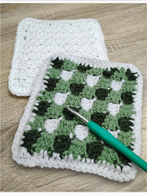 Gingham Potholder