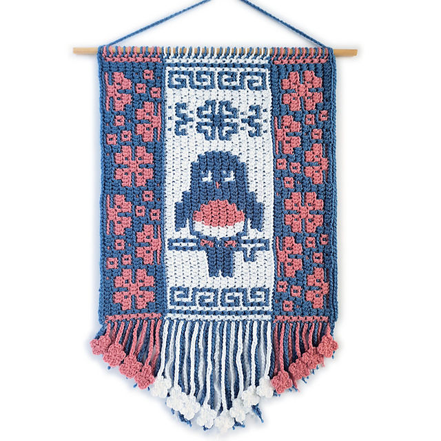 Mosaic Bluebird Banner