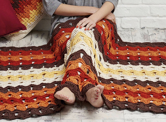 Ripple and fan blanket