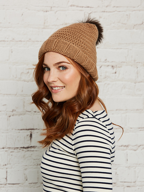 Herringbone Beanie