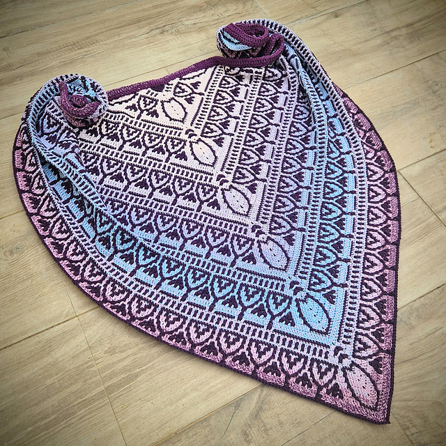 KashmiriKahwaTea Shawl
