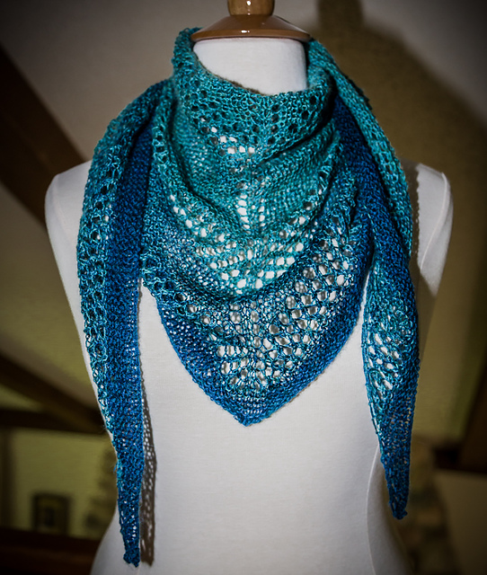 Lacy Shades Shawl