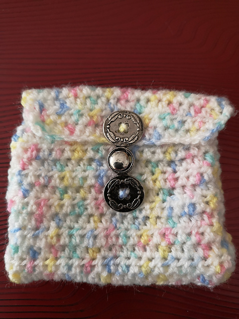 Crochet Mask Pouch