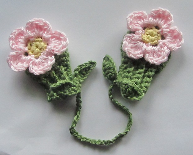 Posied Patticakes Newborn Mitts