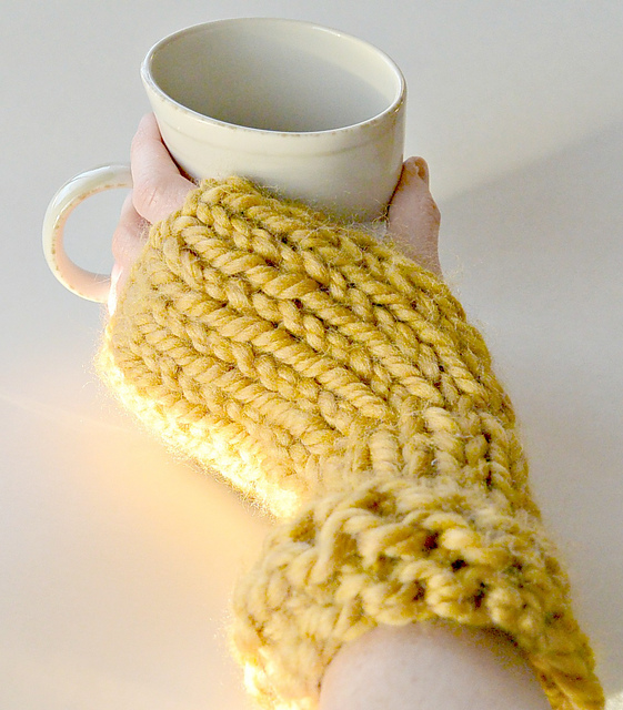 Bulky Fingerless Gloves