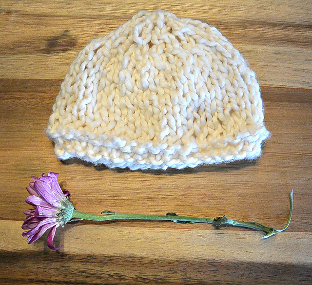 Beautiful Organic Newborn Hat