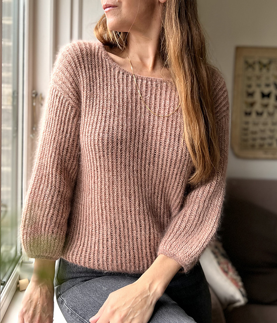 REEFUR♡ニット Ravelry: Rosea Sweater pattern by Refined Knitwear - Rikke Bangsgaard