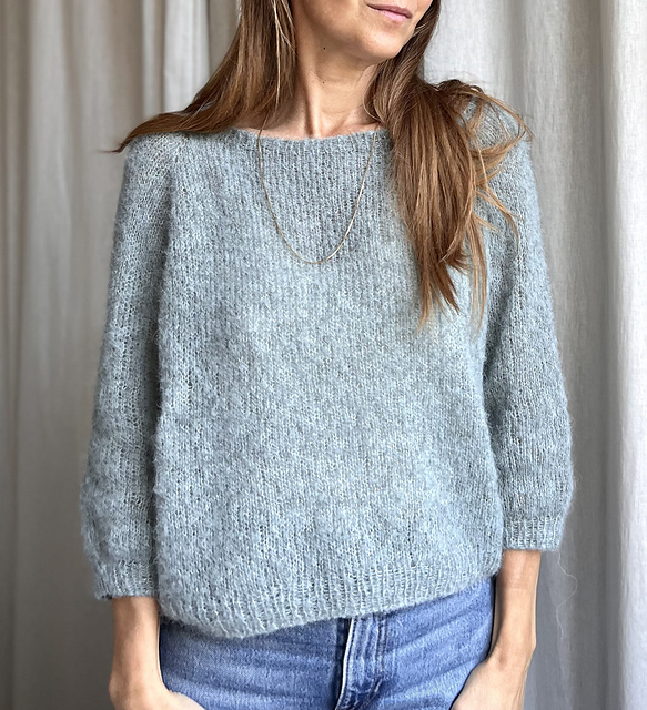 Ravelry: Nigrum Sweater pattern by Refined Knitwear - Rikke Bangsgaard