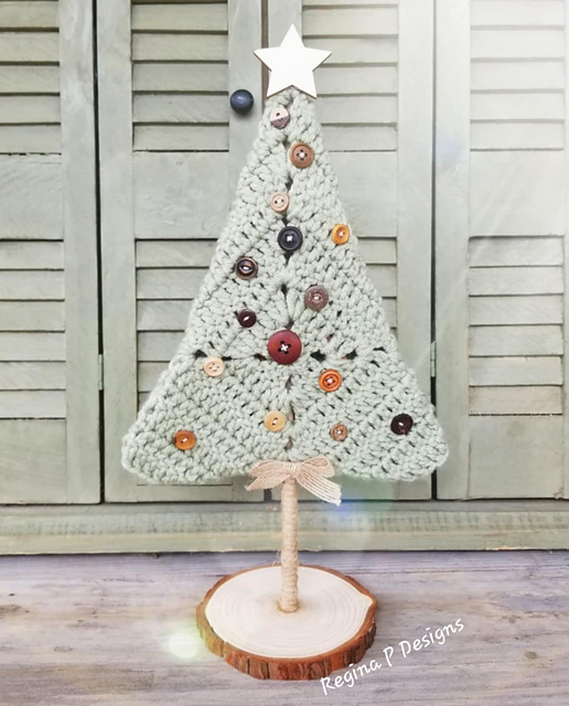 Christmas Button Tree