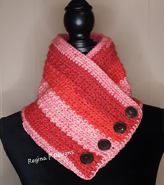 Burst Stitch Cowl