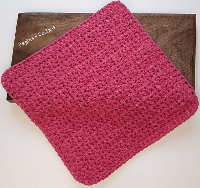 Burst Stitch Washcloths