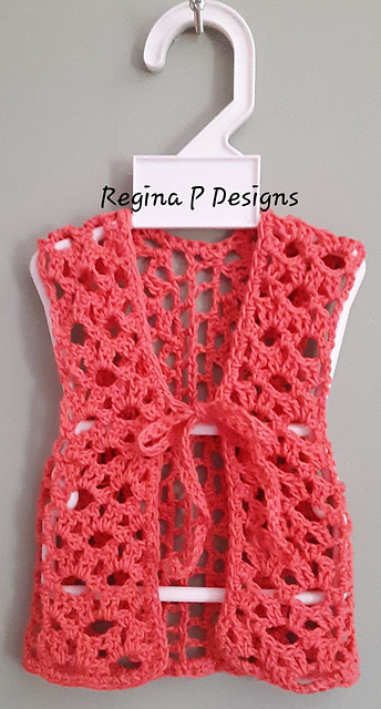18" Doll Peephole Vest
