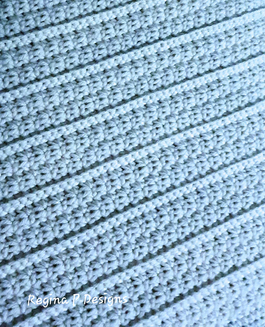 Burst Stitch Baby Blanket