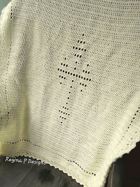 Cross Baby Blanket