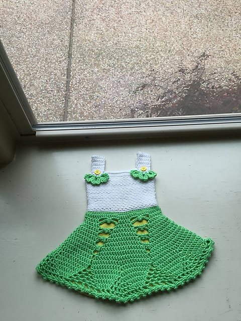shamrock baby dress