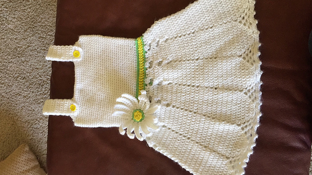 Daisy baby dress