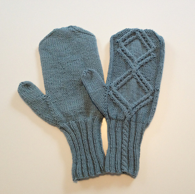 Crystalline Mittens