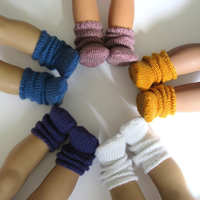 Scrunch Socks for 18" Dolls