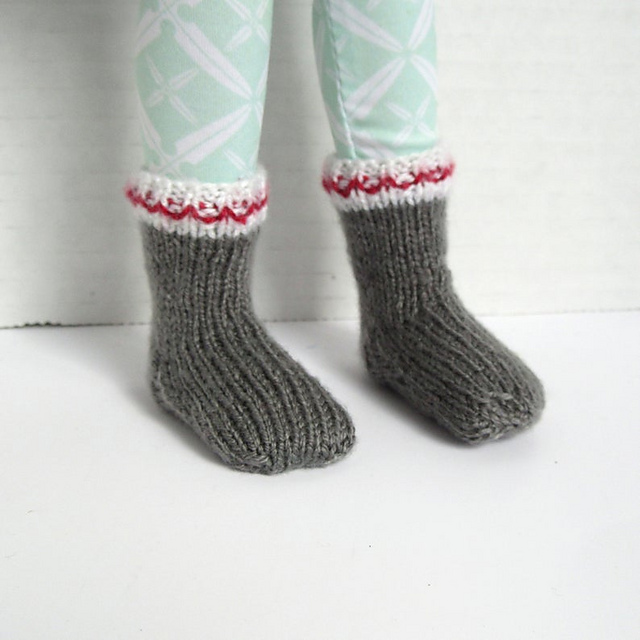 Ruby Red Fashion Friends Doll Socks